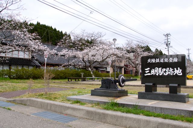 三明の桜並木