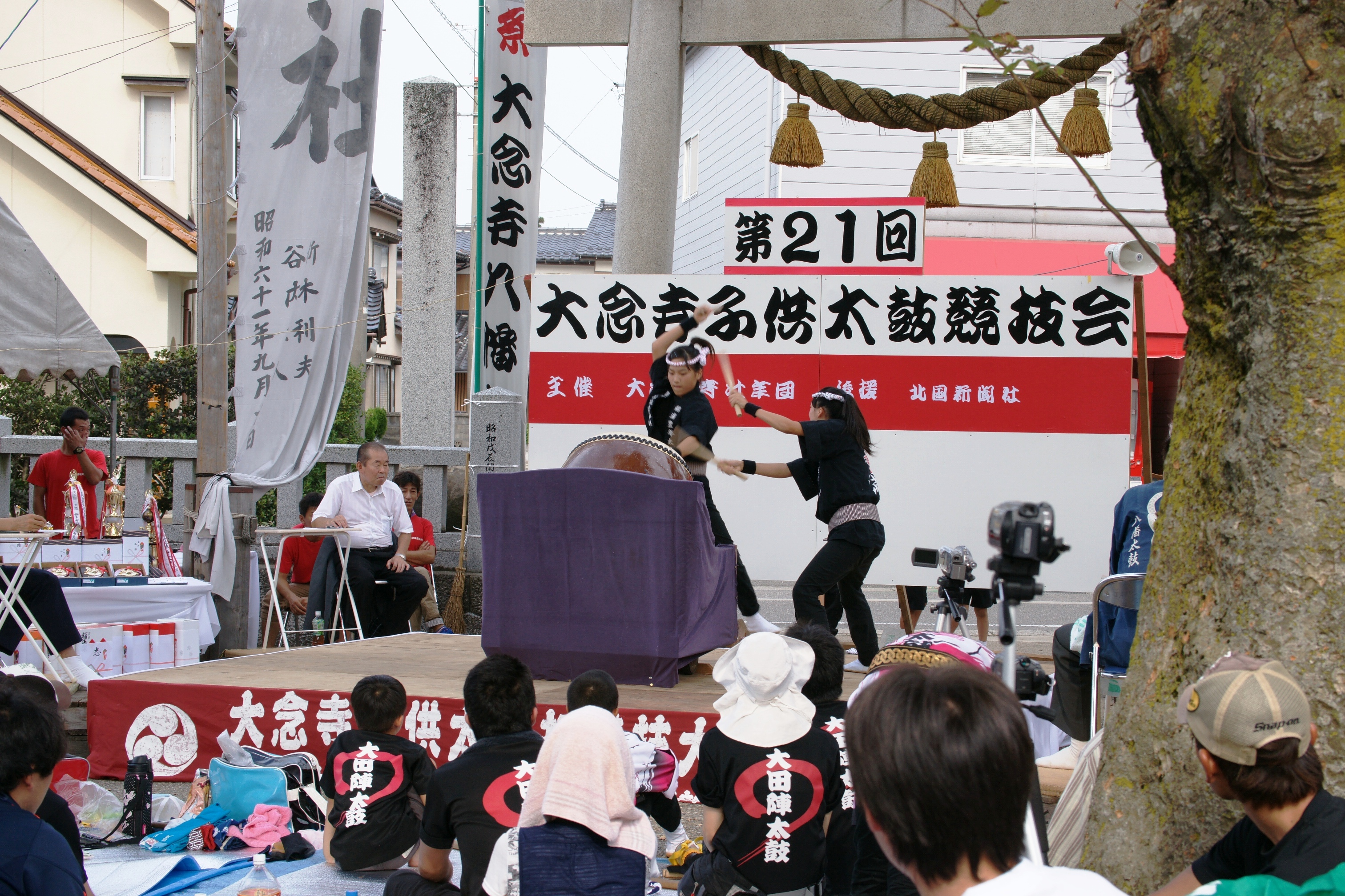 大念寺子供太鼓打競技大会