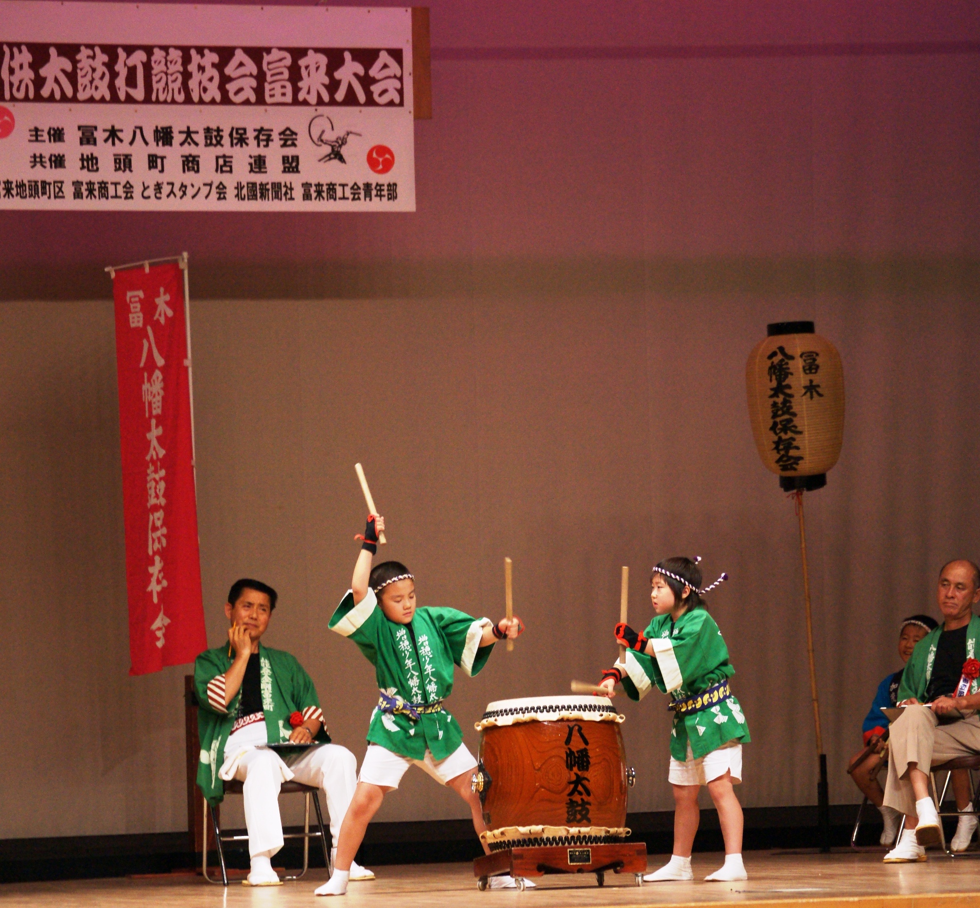 子供太鼓打競技富来大会