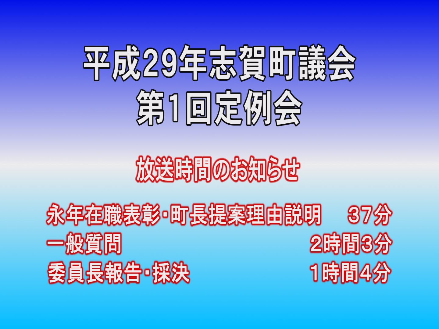 平成28年第1回議会定例会