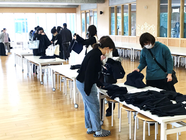 バザーの写真